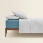 Двуспальная постель с простыней на резинке MINI DOTS CS7