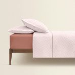 Двуспальная постель с простыней на резинке MINI DOTS CS51