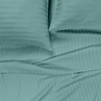Двуспальная постель сатин с простыней на резинке BERMUDA CS1