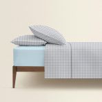 Полуторная постель с простыней на резинке HOUNDSTOOTH CS3