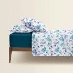 Двуспальная постель с простыней на резинке AQUARELLE FLOWERS CS2