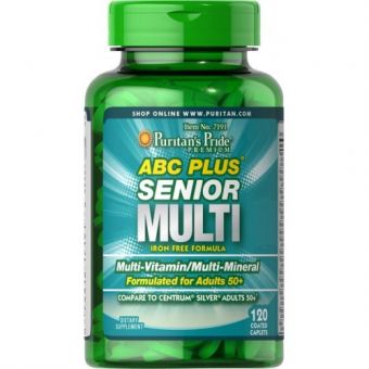 ABC PLUS Senior Multivitamin - 120tabs