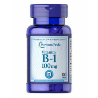 Vitamin B-1 100mg - 100 tablets