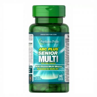 ABC Plus® Senior Multivitamin Multi-Mineral Formula - 60 Caplets