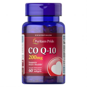 Q-SORB™ Co Q-10 200 mg - 60 Rapid Release Softgels