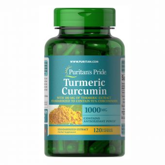 Turmeric Curcumin 1000 Mg With Bioperine 5mg - 120 Capsules