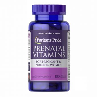 Prenatal Vitamins - 100 Caplets