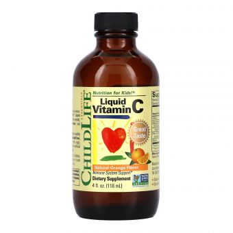 Liquid Vitamin C - 118ml Orange