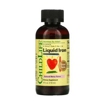 Liquid Iron - 118 ml (4 fl oz) Natural Berry