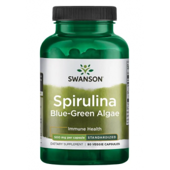 Spirulina Blue-Green Alhae 500mg - 90veg caps