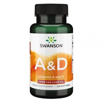 Vitamin A D - 250 Sgels Per Bottle (До 02.25)