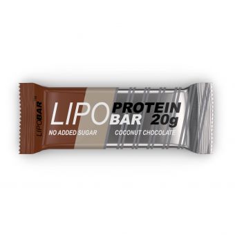 Lipobar - 50g Coconut With Chocolate Crisps (Поштучно) (До 01.25)