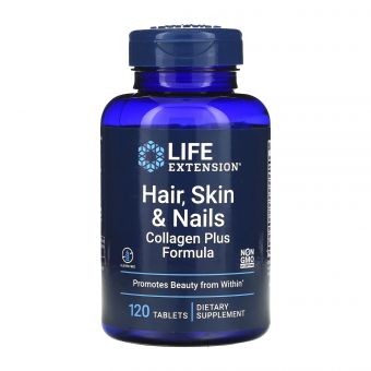 Hair, Skin & Nails Collagen Plus Formula - 120 tabs