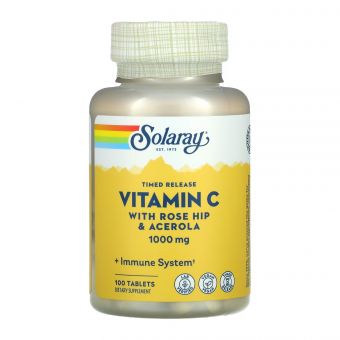 Vitamin C with Rose Hips & Ace 1000mg - 100 tabs