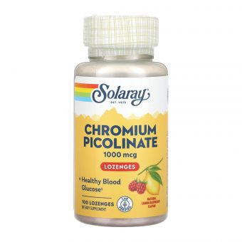 Chromium Picolinate 1000mcg - 100 lozenges Lemon-Raspberry