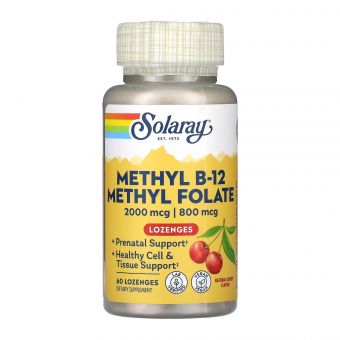 Methyl B-12 & Methyl Folate  - 60 caps