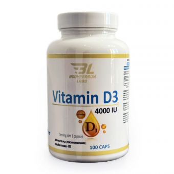 Vitamin D3 4000iu - 100 caps (Повреждена пломба)