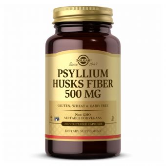 Psyllium Husks Fiber 500 mg - 200 Vcaps