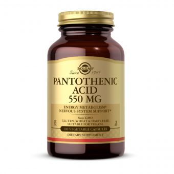 Pantothenic Acid 550 mg - 100 vcaps