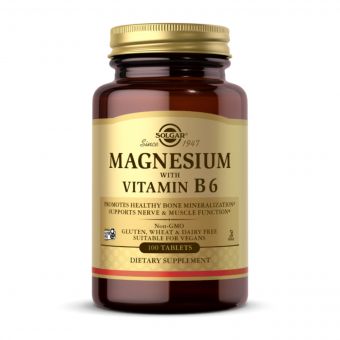 Magnesium with Vitamin B6 - 250 tabs