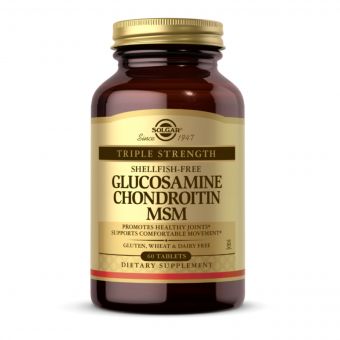 Triple Strength Glucosamine Chondroitin MSM - 60 tabs