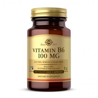 Vitamin B6 100mg - 100 vcaps