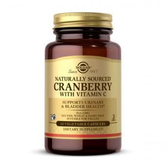 Natural Cranberry with Vitamin C - 60 vcaps