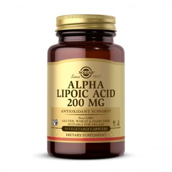 Alpha Lipoic Acid  200mg - 50 vcaps