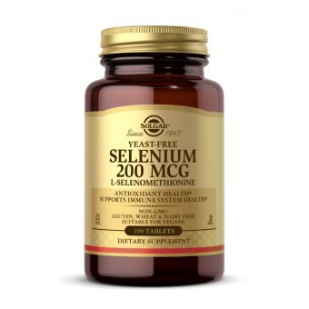 Yeast-Free Selenium 200 mcg - 100 tabs