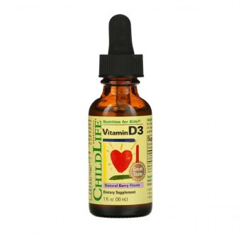 Vitamin D3 (Liquid) - 30ml Berry