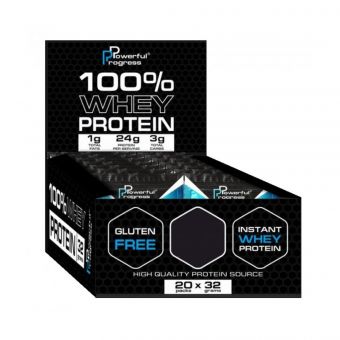 100% Whey Protein Instant MEGA BOX - 20x32g Chocolate