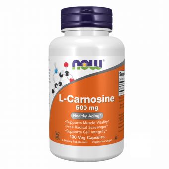 Carnosine 500mg - 100 vcaps