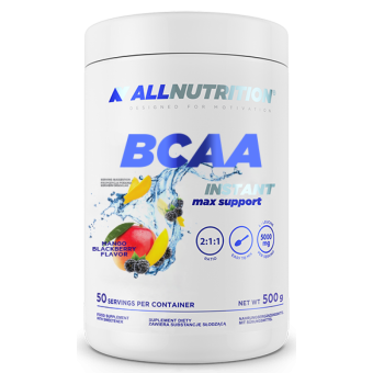 BCAA Max Support Instant - 500g Mango Blackberry (До 12.24)