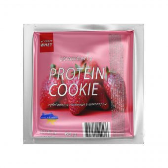 Protein Cookie - 60g Strawberry (Поштучно)