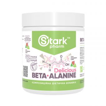 Beta-Alanine - 200g Strawberry Mint