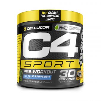 C4 Sport Pre-workout - 288g Ice Blue Raspberry