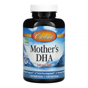 Mother's DHA 500mg - 120 softgels