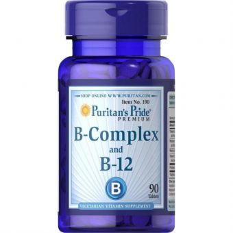 B-Complex B-12 - 90tabs (Затерта дата)