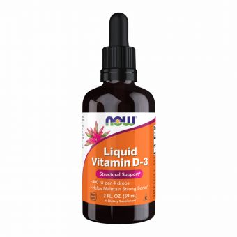 Liquid Vitamin D-3 - 59ml (2fl oz) (Повреждена банка)