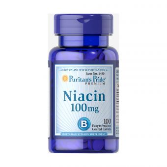 Niacin 100 mg - 100 tabs (Затерта дата)