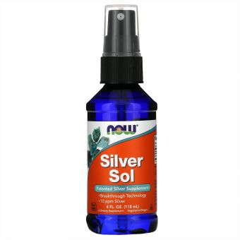 Silver Sol10 PPM Liquid - 4 fl.oz. (Затертая дата)