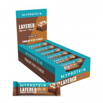 Layered Bar - 12x60g Triple Chocolate Fudge (До 12.24)