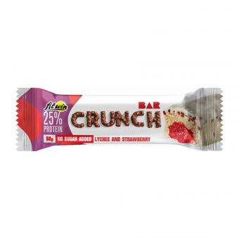 Crunch Bar - 12x50g Lychee and Strawberry 