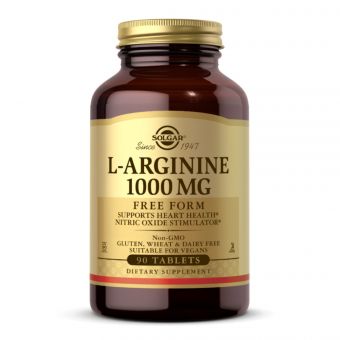 L-Arginine 1000mg - 90 tabs