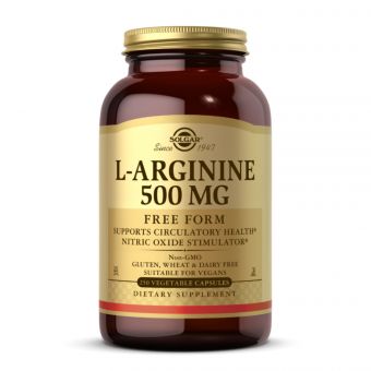 L-Arginine 500mg - 250 vcaps