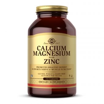 Calcium Magnesium Plus Zinc - 250 tabs