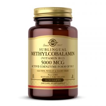 Methylcobalamin (Vitamin B12) 5000 mcg - 60 nuggets