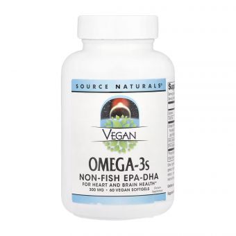 Vegan Omega-3s EPA-DHA 300mg - 60 softgels (Затертая дата)