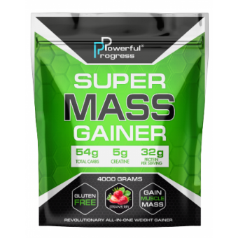 Super Mass Gainer - 4000g Strawberry