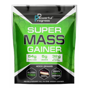 Super Mass Gainer - 4000g Blueberry Cheesecake